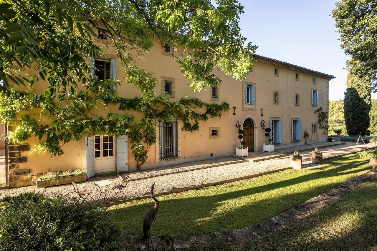 Domaine De Fos Bed and Breakfast Montaren-et-Saint-Médiers Exteriör bild